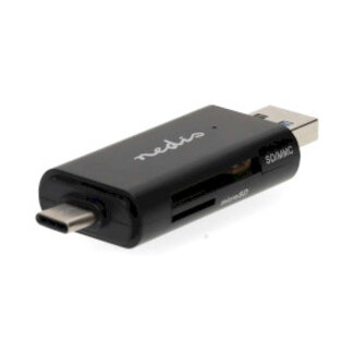 Nedis Kaartlezer | microSD (TF) / microSDHC (TF) / microSDXC (TF) / SD / SDHC / SDXC | USB 3.2 Gen1