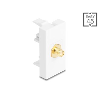 DeLOCK Delock Easy 45 Module SMA female to SMA female white
