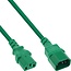 C13 - C14 stroomkabel voor UPS/PDU | 3x 0,75mm | groen | 1 meter
