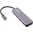 InLine USB hub (USB-C) | 4x USB-A | USB3.1 10 Gbps | aluminium | 0,15 meter