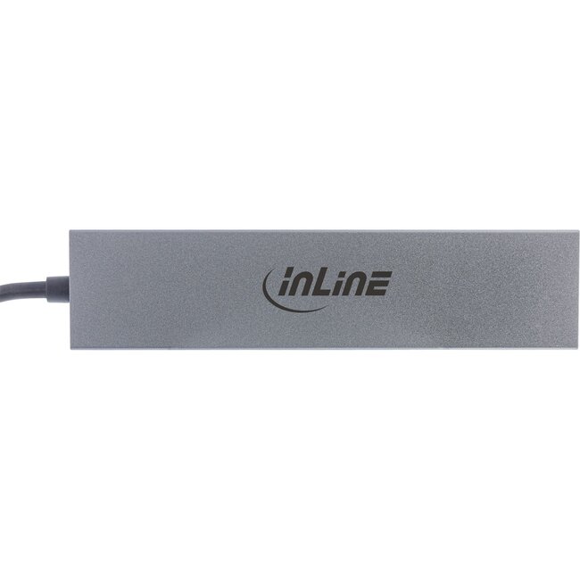 InLine USB hub (USB-C) | 3x USB-C + 1x USB-C PD 100W | USB3.1 10 Gbps | aluminium | 0,15 meter