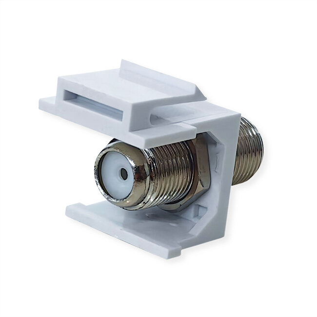 VALUE F-Typ Keystone-Kupplung, Kunststoff