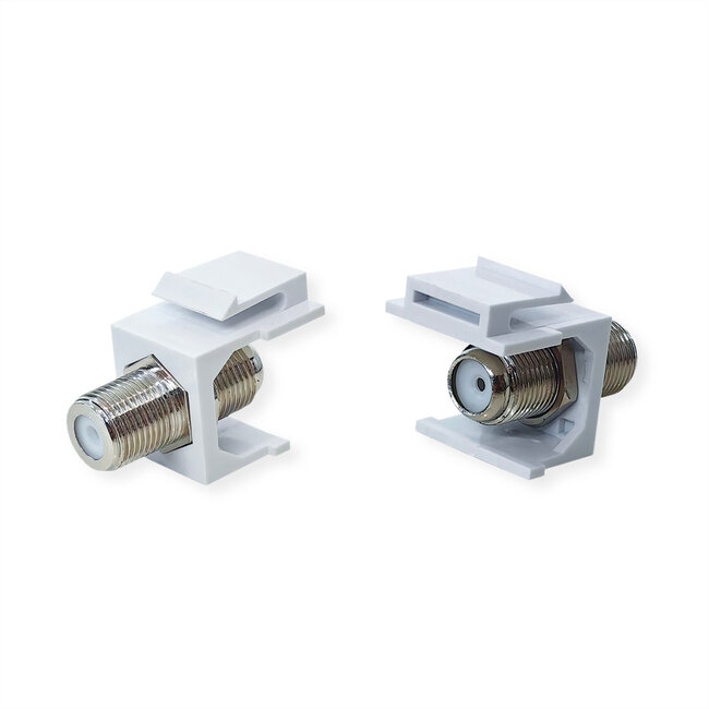 VALUE F-Typ Keystone-Kupplung, Kunststoff