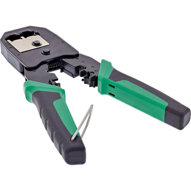 InLine® modulaire krimptang, voor RJ11, RJ12, RJ45 stekkers