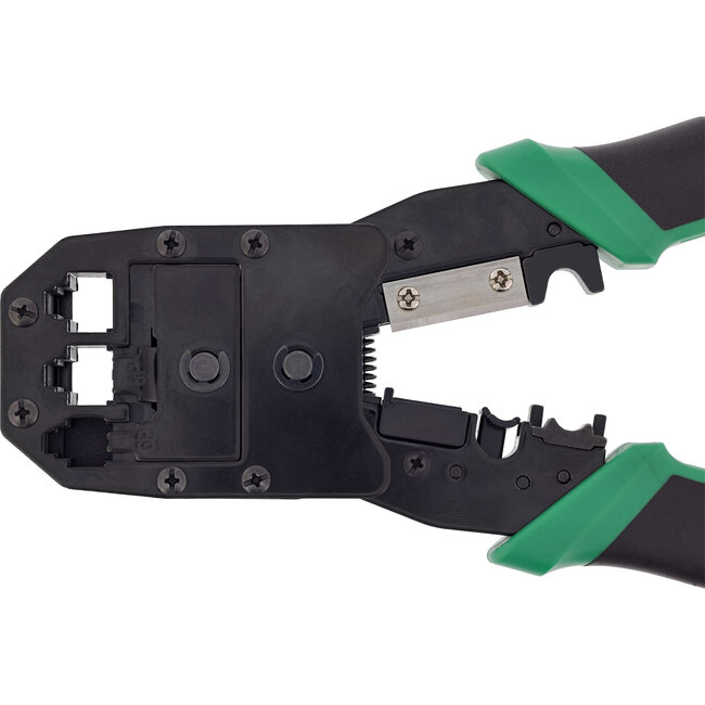 InLine® modulaire krimptang, voor RJ11, RJ12, RJ45 stekkers