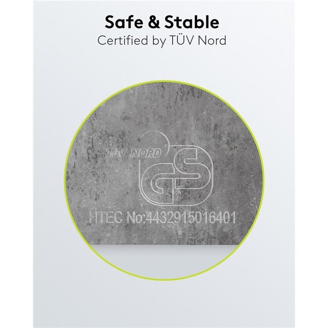 Goobay muurbeugel voor satellietschotel | muurafstand 45 cm | diameter 50 mm | zilver