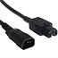 C15 - C14 stroomkabel voor UPS/PDU | 3x 1,50mm (PVC) | zwart | 1,5 meter