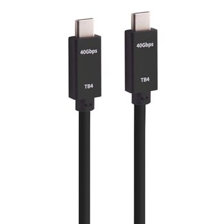 S-Impuls USB-C kabel | Thunderbolt 4 | 40 Gbps | zwart | 0,50 meter