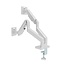 Full-motion dubbele monitorarm met gasveer, 17â-32'', wit