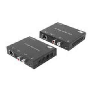 ACT ACT Digitale of analoge audio extender set over CAT5e/6, met DAC, tot 300 meter