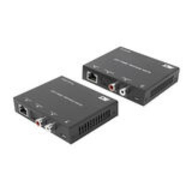 ACT Digitale of analoge audio extender set over CAT5e/6, met DAC, tot 300 meter