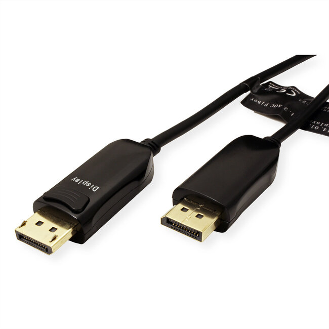 ROLINE DisplayPort v1.4 Kabel (AOC), M/M, 30 m