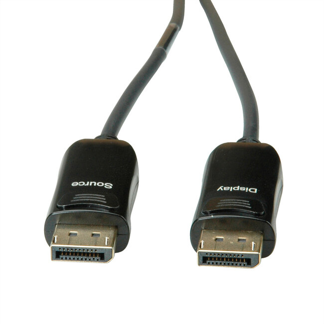 ROLINE DisplayPort v1.4 Kabel (AOC), M/M, 30 m