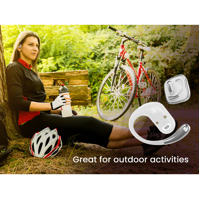 BT open-oor TWS in-ears, wit