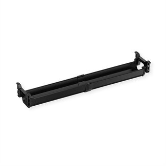 Roline ROLINE Easy2Open Kabelkanal, Untertischmontage, schwarz, 85,8 cm