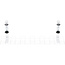InLine® kabelmanagementraster 60cm voor montage onder een bureau, wit