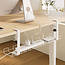 InLine® kabelmanagementraster 60cm voor montage onder een bureau, wit
