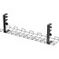 InLine® kabelmanagementraster 60cm voor montage onder een bureau, zwart