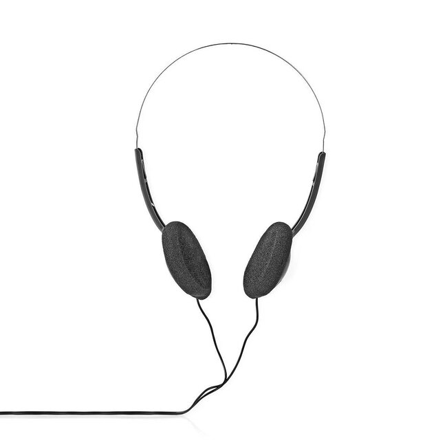 Nedis lichtgewicht slim-line on-ear hoofdtelefoon | 1,2 meter