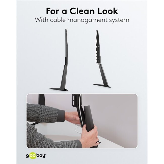 Goobay TV-tafelstandaard | 32-70 inch | vast | verstelbare hoogte