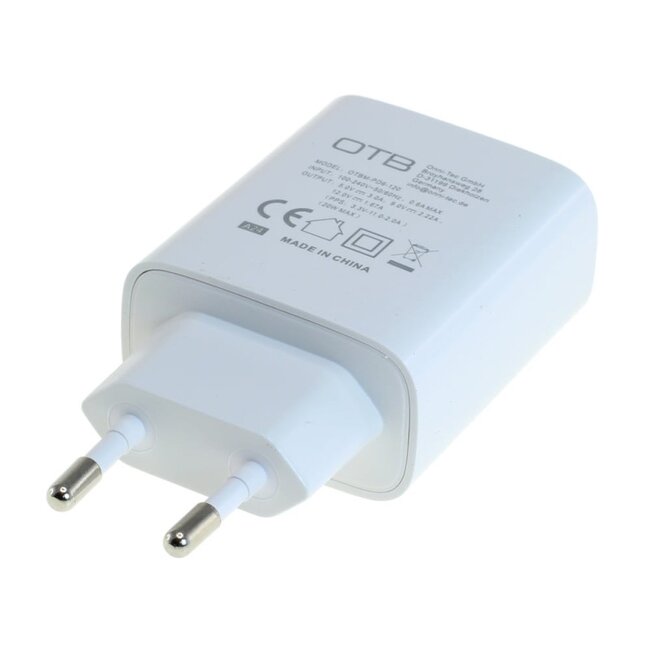 OTB USB lader | USB-C PD | 20W | wit