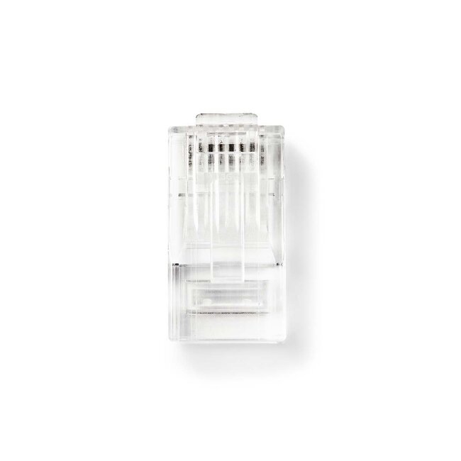 Nedis RJ45 krimp connectoren | UTP | CAT5e | vaste aders | 10 stuks