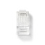 Nedis RJ45 krimp connectoren met doorsteekmontage | UTP | CAT5e | flexibele aders | 10 stuks