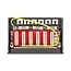 Delock Mini Desktop Patch Panel RJ45 jack 6 port Cat.6A shielded black - for mounting on a table, wall or DIN rail