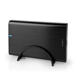Nedis Nedis HDD behuizing | 3.5'' SATA HDD | USB3.0 (5 Gbps) | aluminium