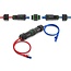 Delock Cable Connector RJ45 jack to RJ45 jack Cat.6 with M16 thread IP68 dust and waterproof