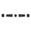 Delock Cable Connector RJ45 jack to RJ45 jack Cat.6 with M16 thread IP68 dust and waterproof