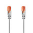 CAT6 Netwerkkabel | RJ45 Male | RJ45 Male | U/UTP | 10.0 m | Rond | PVC | Grijs | Label