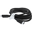 InLine® USB 2.0-kabel, USB-C-snelladingskabel 100 W, Black Cookie, 2m