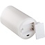 Goobay LED Real Wax Candle, white, 7.5 x 12.5 cm