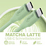 InLine® USB 2.0-kabel, USB-C-snelladingskabel 100 W Matcha Latte, 0,5m