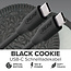 InLine® USB 2.0-kabel, USB-C-snelladingskabel 100 W, Black Cookie, 0,5