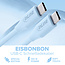 InLine® USB 2.0-kabel, USB-C-snelladingskabel 100 W, ijsbonbon, 1m