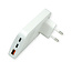 ROLINE USB Charger, schlank, mit klappbarem Euro-Stecker, 65W