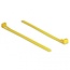 Tie-wraps | herbruikbaar | hittebestendig | 150 x 7,5mm | geel | 100 stuks