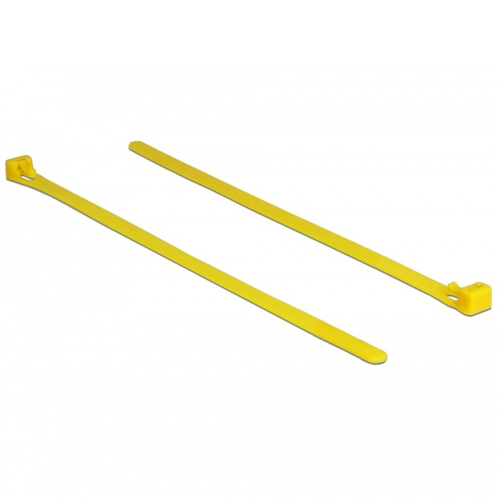 DeLOCK Herbruikbare kabelbinders hittebestendig 200 x 7,5 mm, 100 stuks