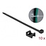 Tie-wraps met montagehouder | 150 x 7,2mm | zwart | 10 stuks