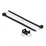 Tie-wraps met montagehouder | 150 x 7,2mm | zwart | 10 stuks