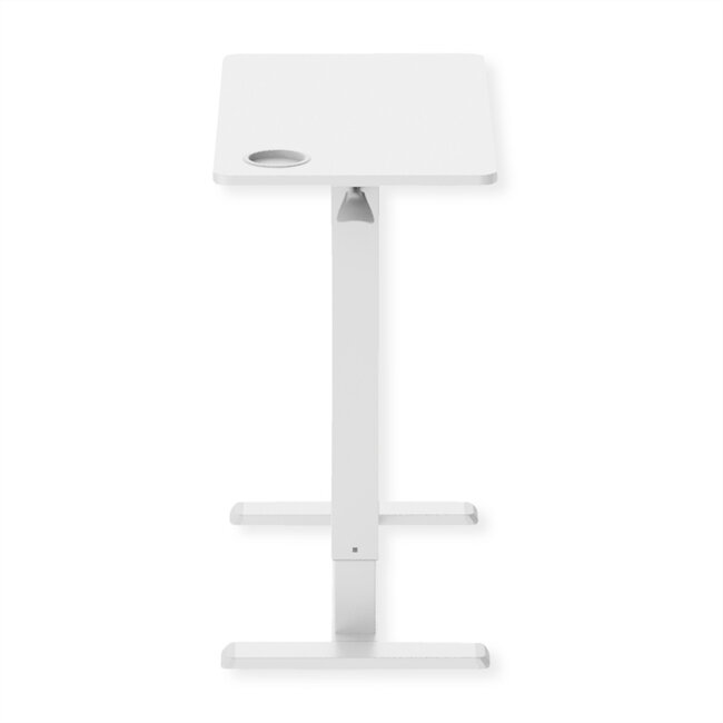 ROLINE Gasfeder-Beistelltisch, höhenverstellbar, weiß