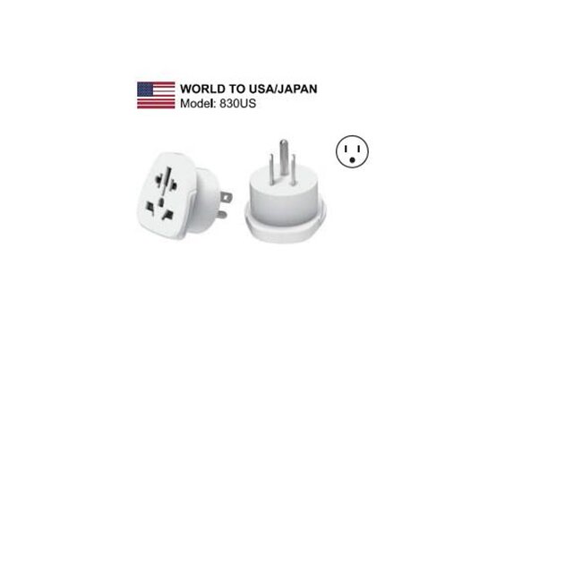 USA-naar-wereld stekkeradapter, 10 A