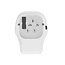 Universele reisstekkerset met USB lader, 20 W, wit