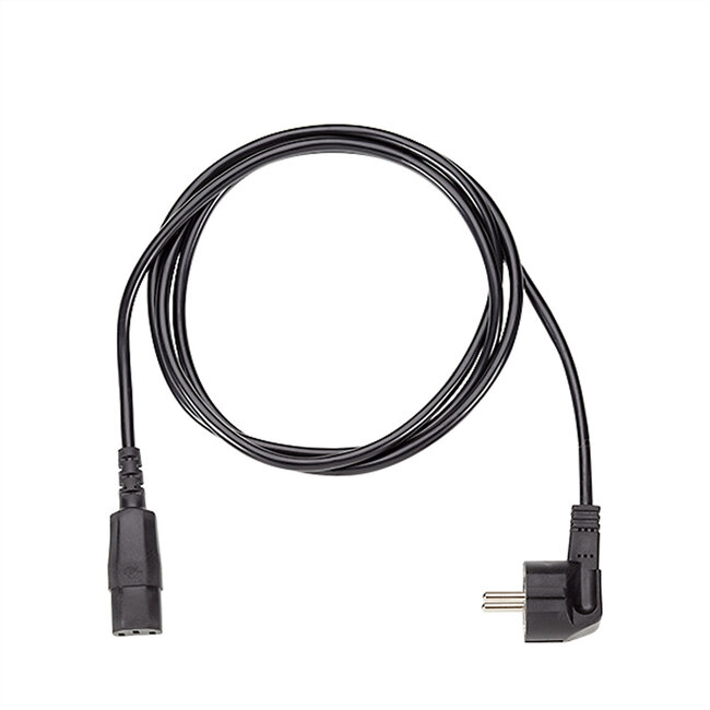 BACHMANN Zuleitung H05VV-F 3G0,75mm², L: 2,0m sw C13/CEE7/7