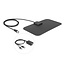 Delock DAB+ DVB-T2 Antenna F plug 5 - 25 dB active omnidirectional black adhesive mounting