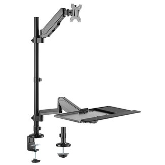 My Wall My Wall bureaubeugel voor monitor tot 32 inch en toetsenbord/muis | interactief