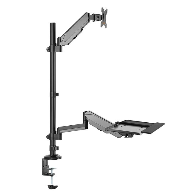 My Wall bureaubeugel voor monitor tot 32 inch en toetsenbord/muis | interactief