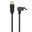 DisplayPort kabel | haaks/beneden | DP2.1a (10K 60Hz) | UHBR13.5 (54Gbit/s) | 1 meter
